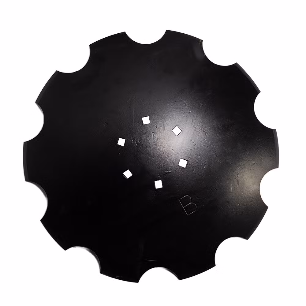 Talerz do talerzówki 510 mm x 3,5 mm, uzębiony, 6 otworów, Z-10, stal węglowa