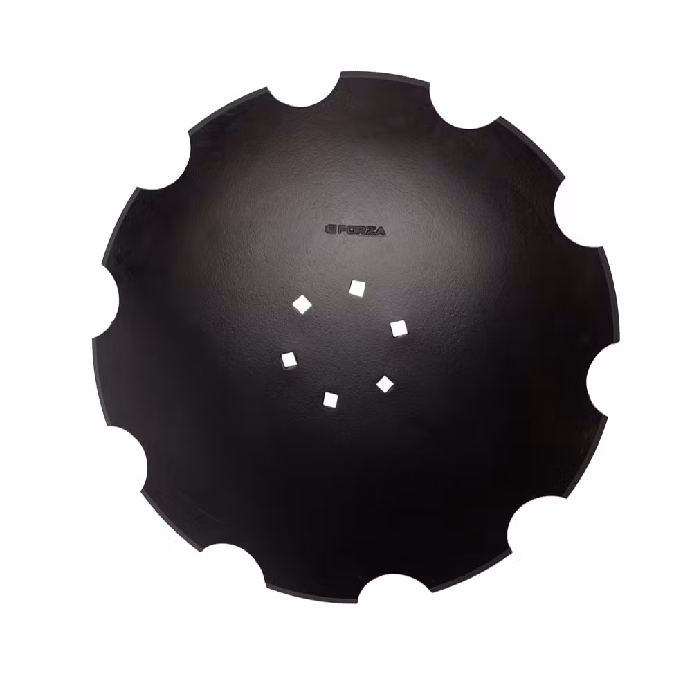 Talerz do talerzówki 610 mm x 5 mm, uzębiony, 6 otworów, Z-10, stal borowa Talerz do talerzówki 610 mm x 5 mm, uzębiony, 6 otworów, Z-10, stal borowa