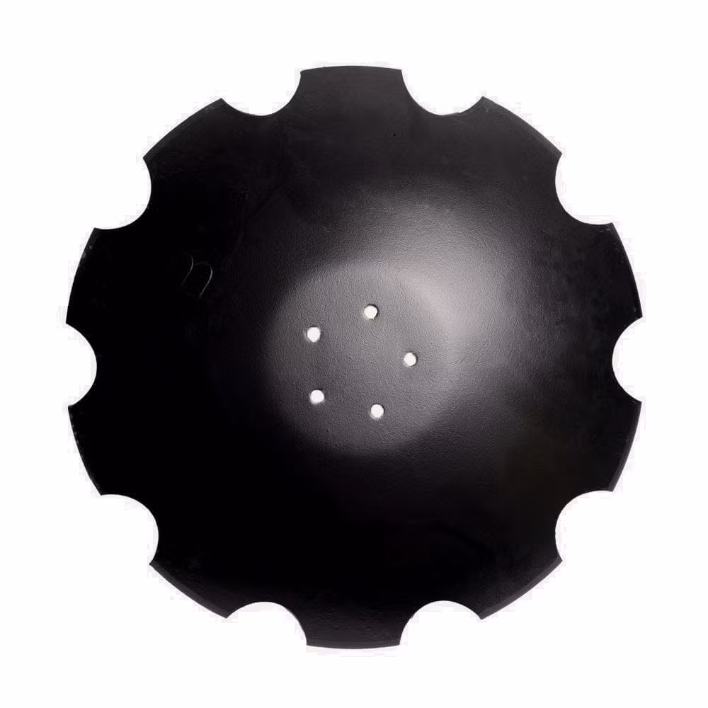 Talerz uzębiony 560 mm x 4 mm, 5 otworów, Z-10, stal węglowa Talerz uzębiony 560 mm x 4 mm, 5 otworów, Z-10, stal węglowa