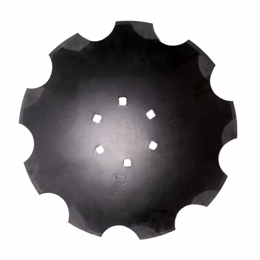 Talerz uzębiony 460 mm x 3,5 mm, 6 otwórów, Z-9, stal węglowa Talerz uzębiony 460 mm x 3,5 mm, 6 otwórów, Z-9, stal węglowa