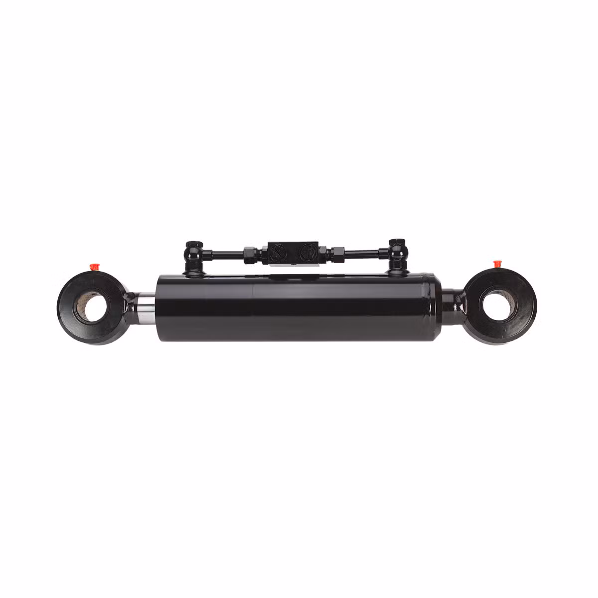 Siłownik hydrauliczny dwustronnego działania 80/45/200 FI40 z zaworem Siłownik hydrauliczny dwustronnego działania 80/45/200 FI40 z zaworem