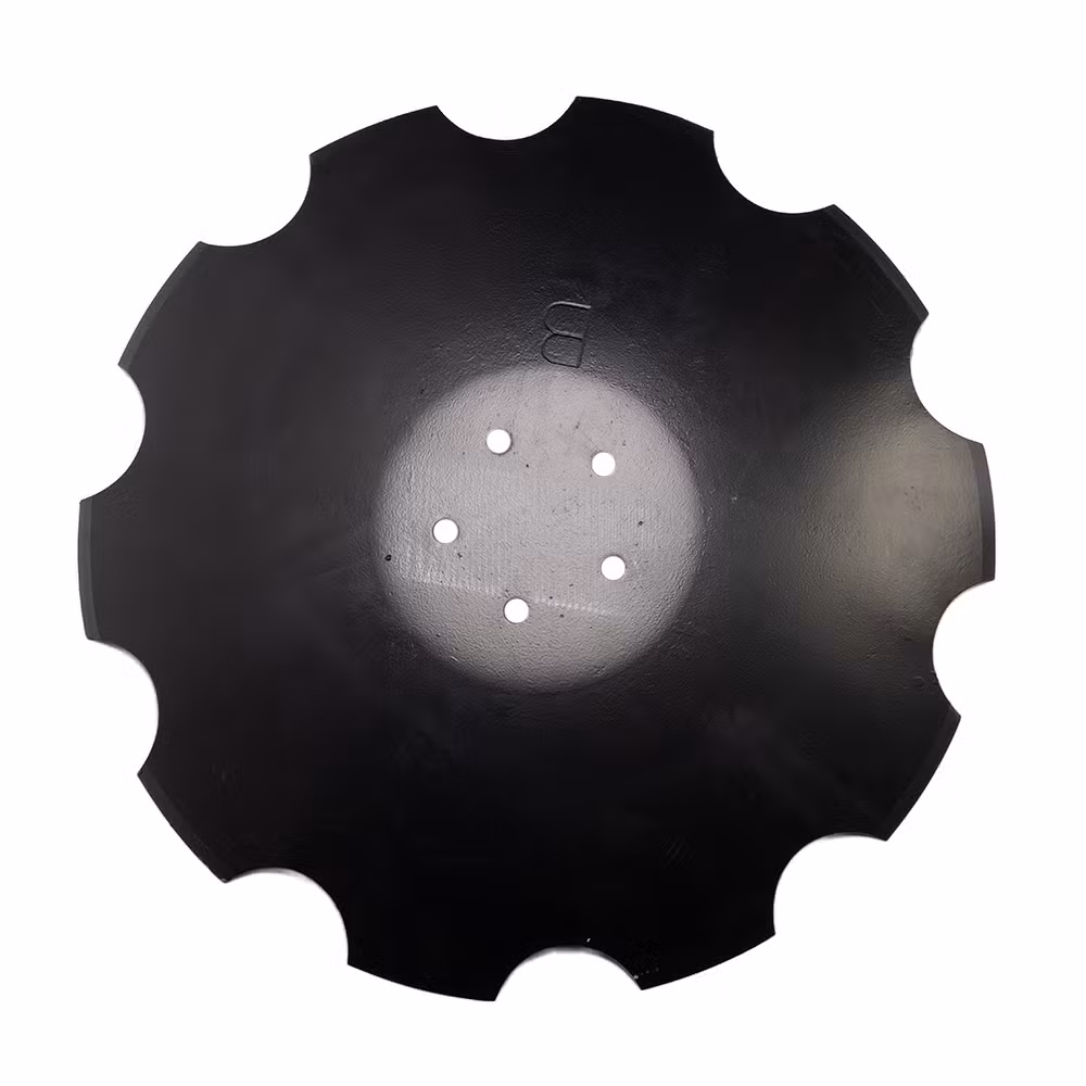Talerz do talerzówki 510 mm x 3,5 mm, uzębiony, 5 otworów, Z-10, stal sprężynowa