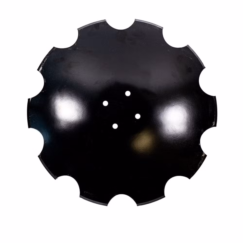 Talerz uzębiony 510 mm x 3,5 mm, 4 otwory, Z-10, stal węglowa